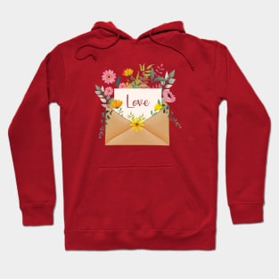 Floral Love Letter Hoodie